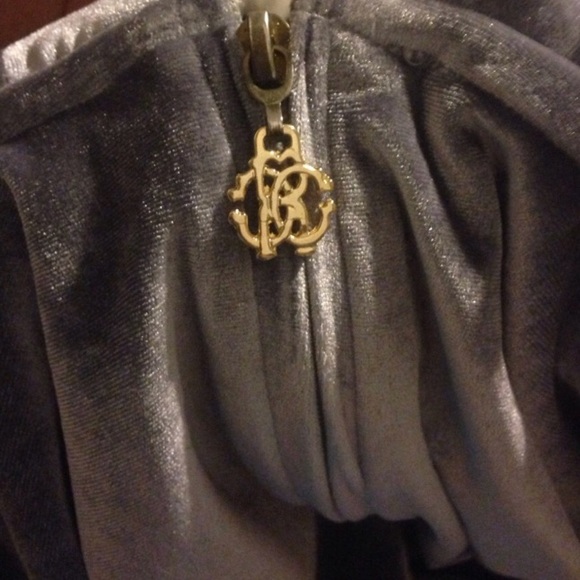 Robert Cavalli Velvet Zip Up & Pants Set - Picture 5 of 5